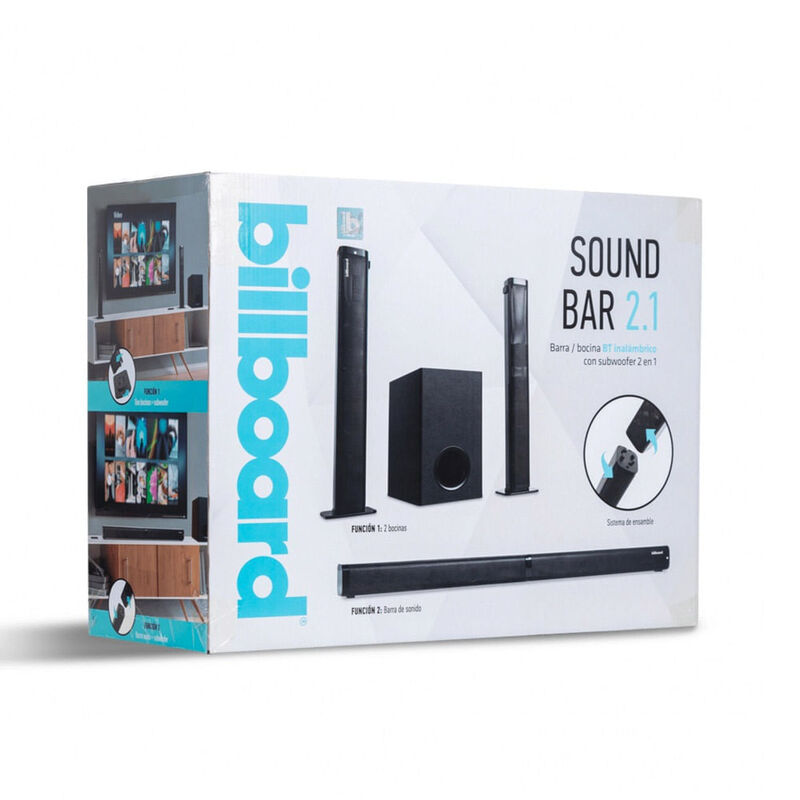 Billboard Barra de sonido 2.1 con SubWoofer BB-... image number null