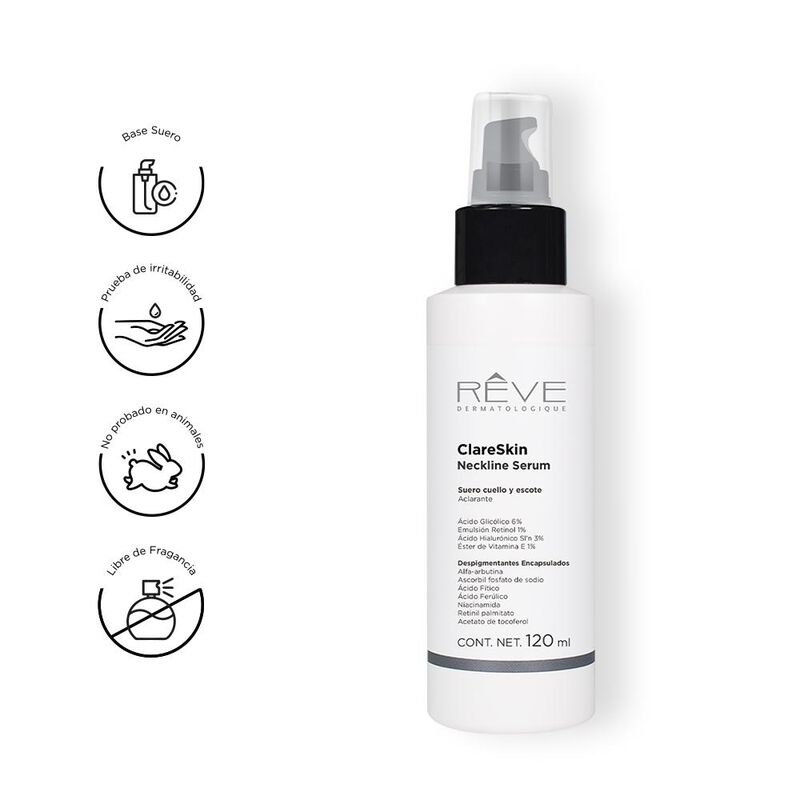 R&Ecirc;VE ClareSkin Neckline Serum 120 ml image number null