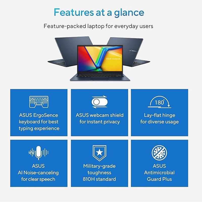 Ordenador Port&aacute;til Asus Daily Vivobook 14 Fhd I... image number null