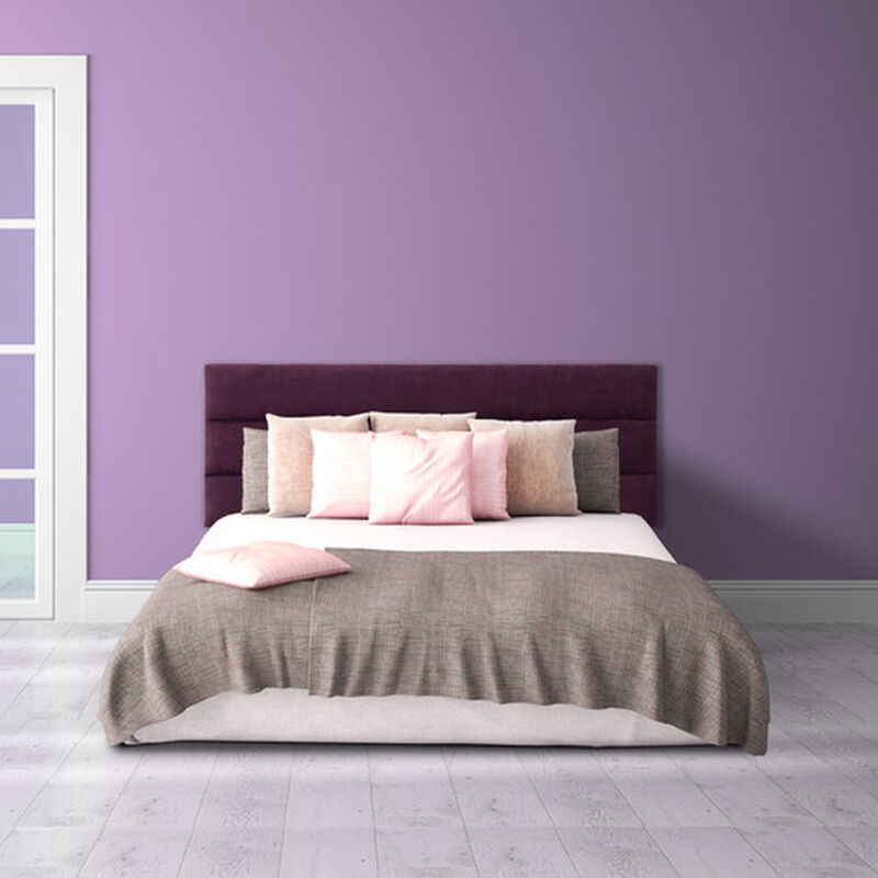 Cabecera King Size Dicasa Logan Morado image number null