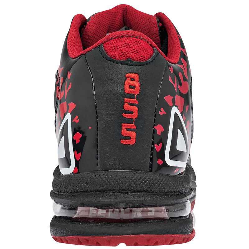 Eeder'S Tenis deportivo para joven negro rojo image number null