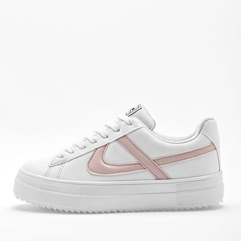 Panam Tenis Para Mujer Blanco Rosa Cod 132697-e image number null