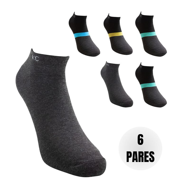 Kenneth Cole 6 Pares de Tines para Hombre, Colo... image number null