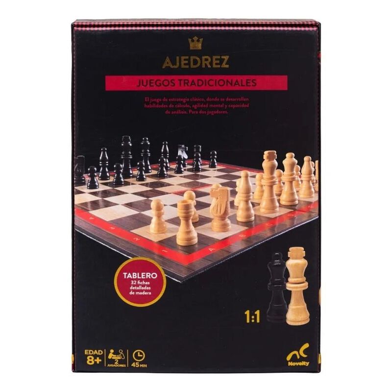Ajedrez Cl&aacute;sico de Lujo Novelty image number null