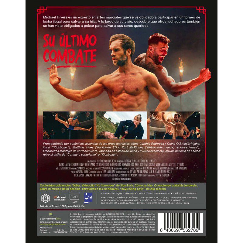 Su &uacute;ltimo combate [Blu-ray] (2024) El &uacute;ltimo ku... image number null