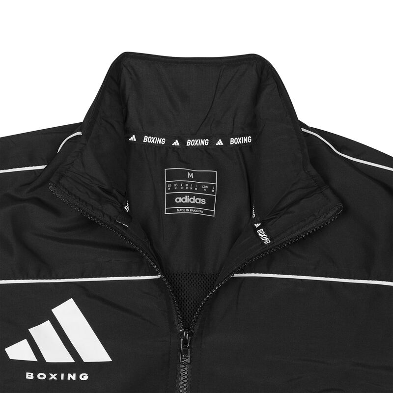 Chamarra Negra Con Blanco Adidas image number null