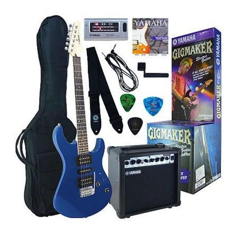 Guitarra El&eacute;ctrica Yamaha Erg121 Blue Pack Todo... image number null