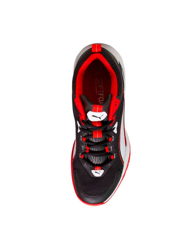 Tenis Puma Playmaker 2023 Hombre Negro Rojo image number null