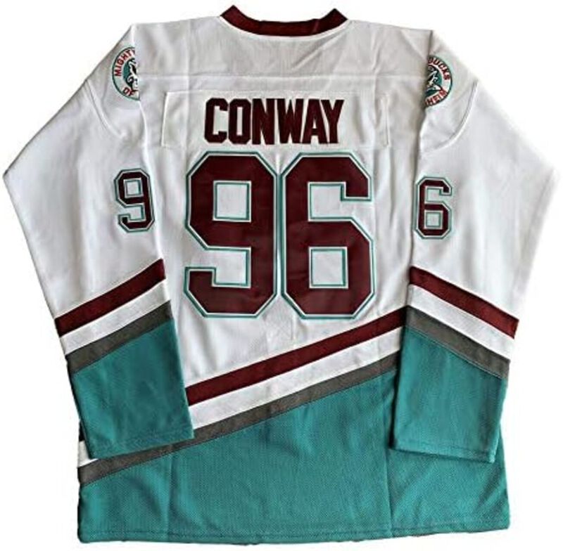 Jersey Hockey Anaheim Mighty Ducks Charlie Conw... image number null