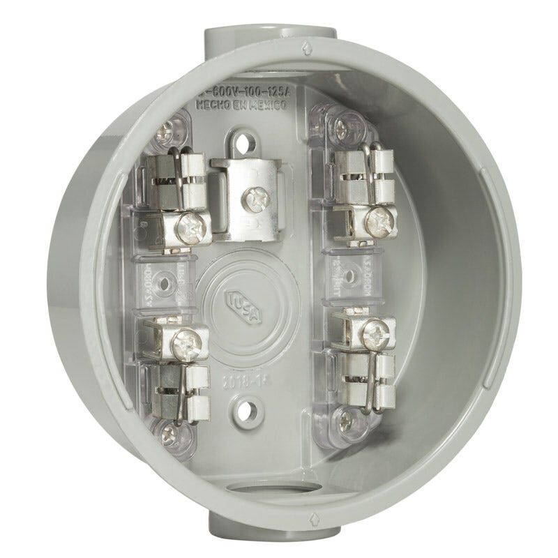 Base Medidor de Luz 4 Terminales De Lat&oacute;n image number null