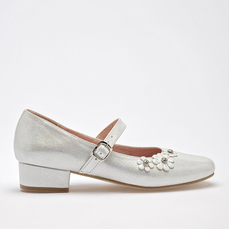 Caramel Zapato Para Fiesta Para Ni&ntilde;a Plata Cod ... image number null