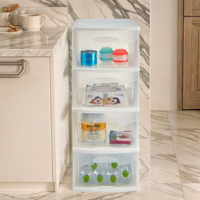 Organizador Gabinete Cajonera 4 Cajones Altos G... image number null