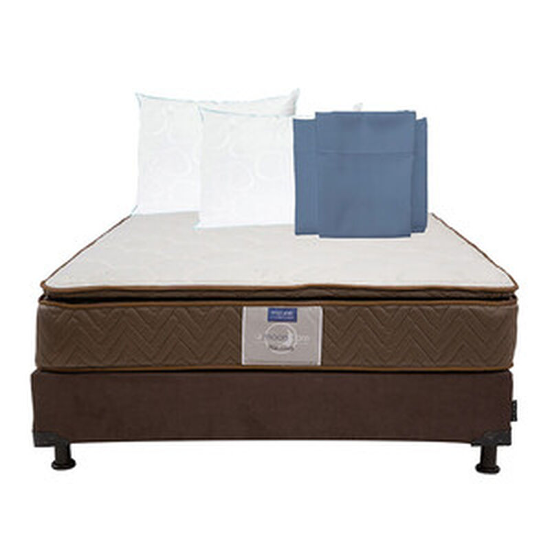 Colchón Queen Size Restonic Nautilus +  Box Dic... image number null