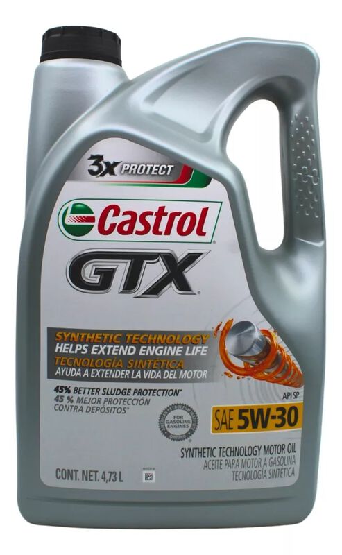 Castrol Gtx Ultraclean 5w-30 X 4.73 L image number null