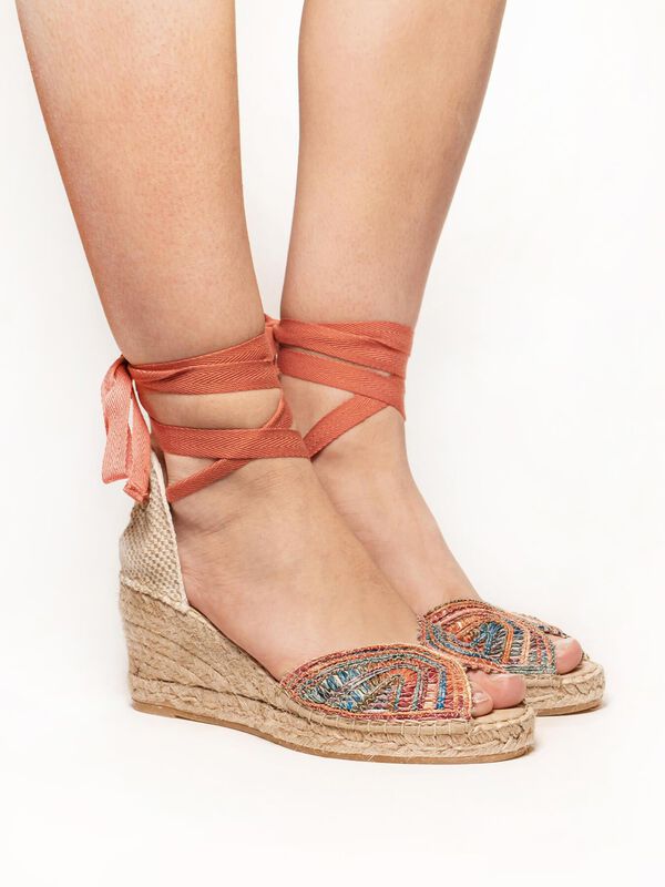 Alpargata Lirio Cu&ntilde;a Media Naranja image number null