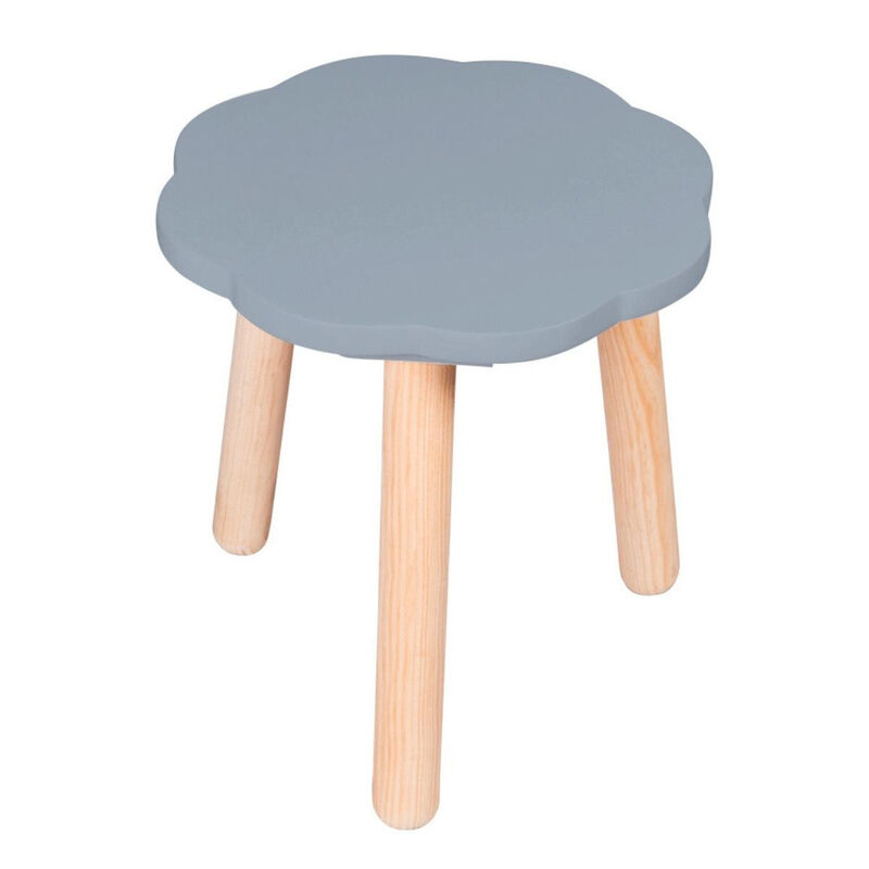 Banquito de Madera para Ni&ntilde;os- Nube- Azul image number null