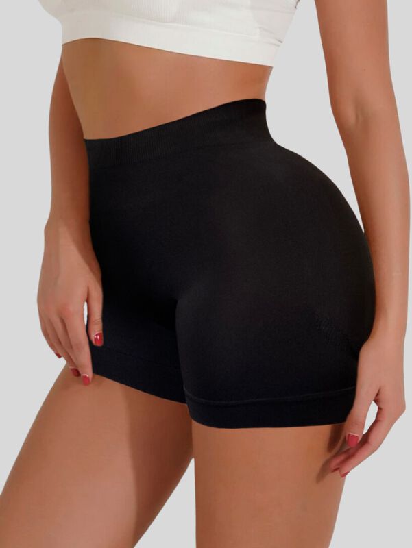 Set De 2 Panty Fajas Boxer De Mujer Cyf-08 Negr... image number null