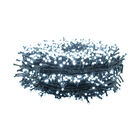 Serie Navide&ntilde;a 2000 Led Luz Blanca 90mts Cable Verde 8 Modos