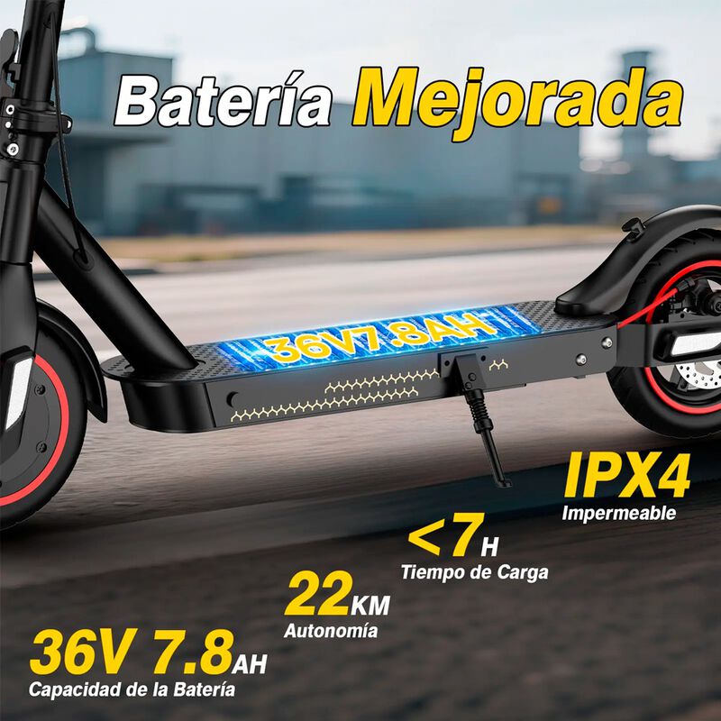 Scooter El&eacute;ctrico Honey Whale E9T Negro image number null