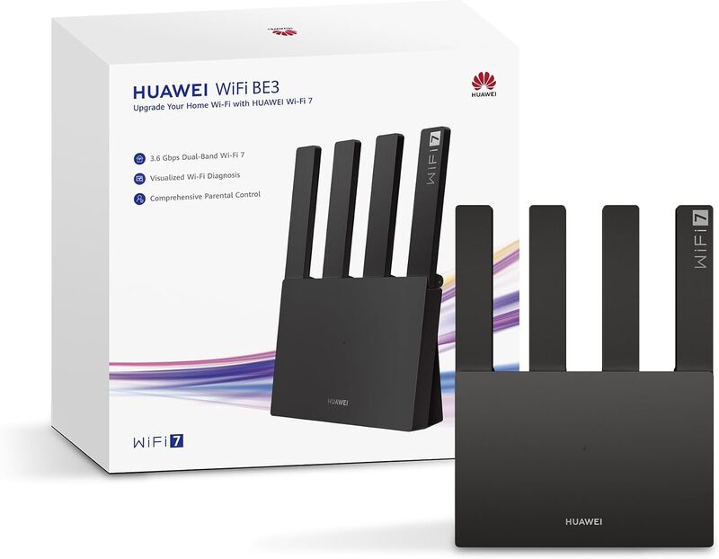 Router inal&aacute;mbrico Huawei WiFi BE3 Wukun-BE32 -... image number null