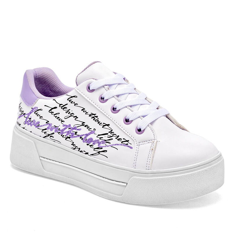 Taguesi Tenis urbano para mujer blanco lila neg... image number null