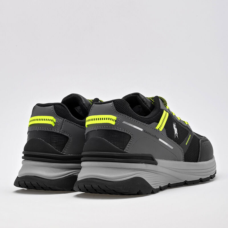 American Polo Tenis urbano para hombre negro gr... image number null