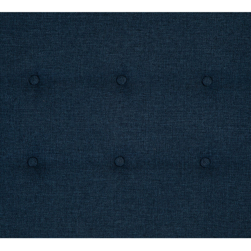 Cabecera King Size Dicasa Bilbao Azul Marino image number null