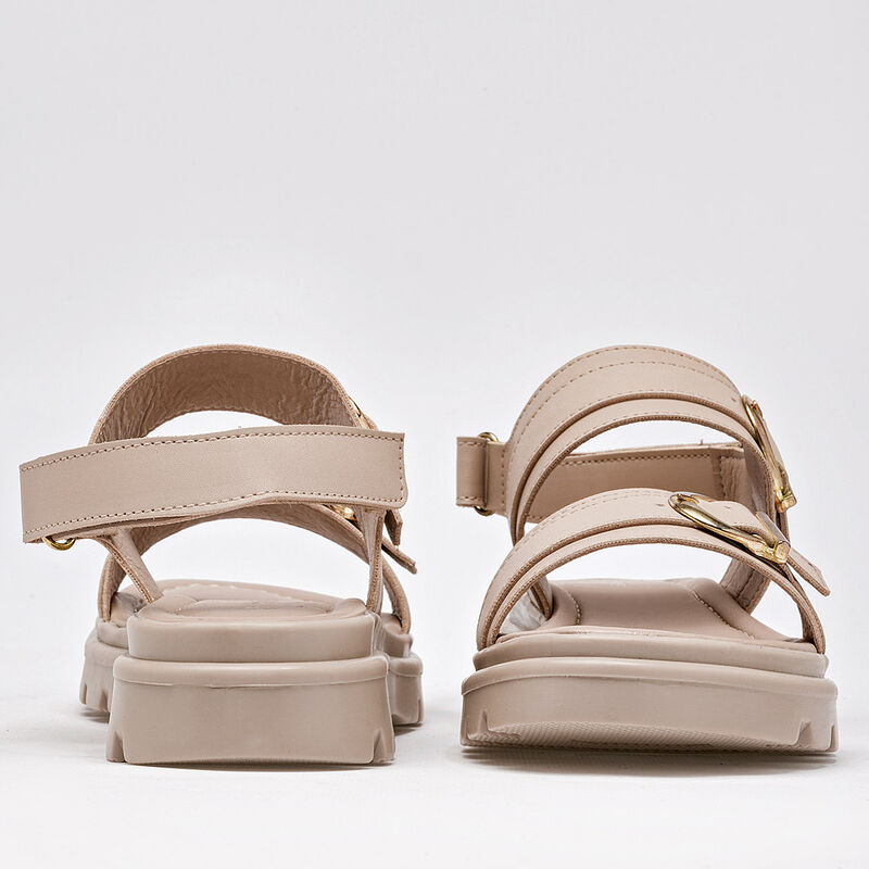 Green Love Sandalia para mujer beige image number null