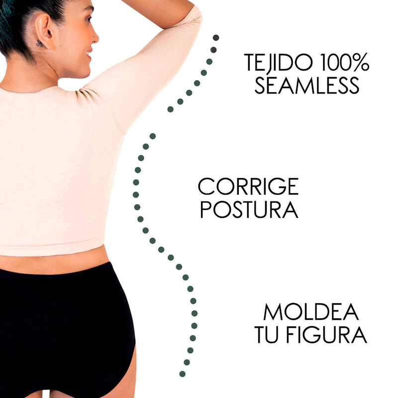 Faja slim top senos libre Nude CH image number null