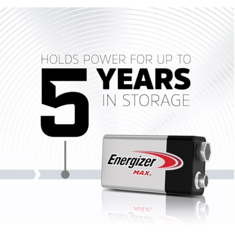 Pilas Energizer Max Alcalina 9 Volts 2 piezas image number null
