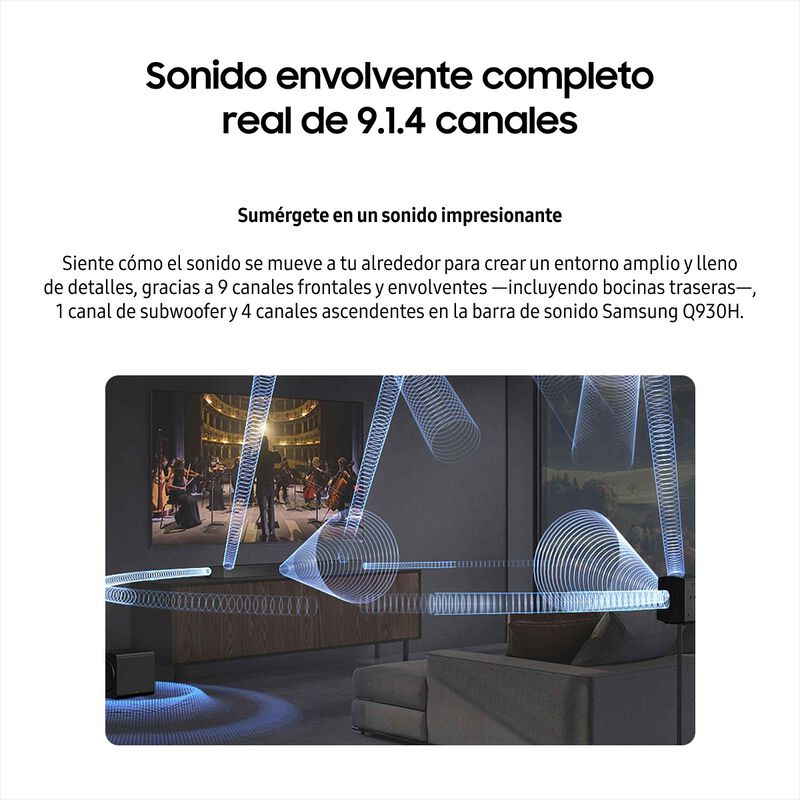 Barra De Sonido Samsung Q-series 9.1.4 Q930h (2... image number null