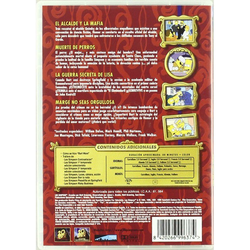 Bart Wars - Los Simpson contraatacan [DVD] image number null