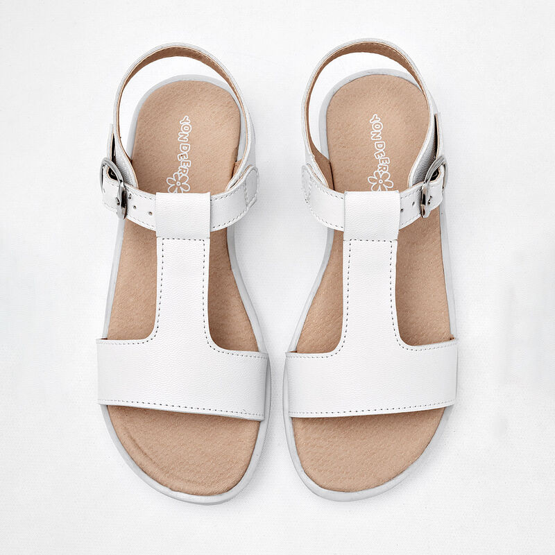 Yondeer Sandalia para ni&ntilde;a blanco image number null