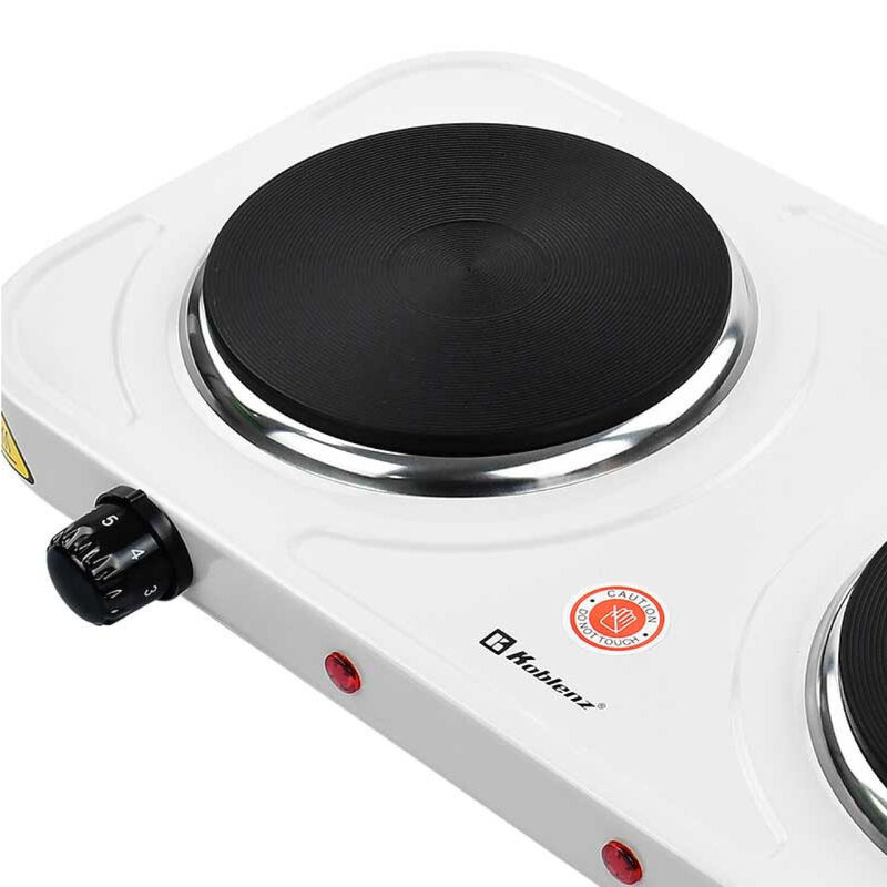 Parrilla El&eacute;ctrica Koblenz Pekm-2000 HG Blanca ... image number null