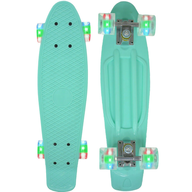 Patineta Penny Llantas Luces Led Mini Skateboar... image number null