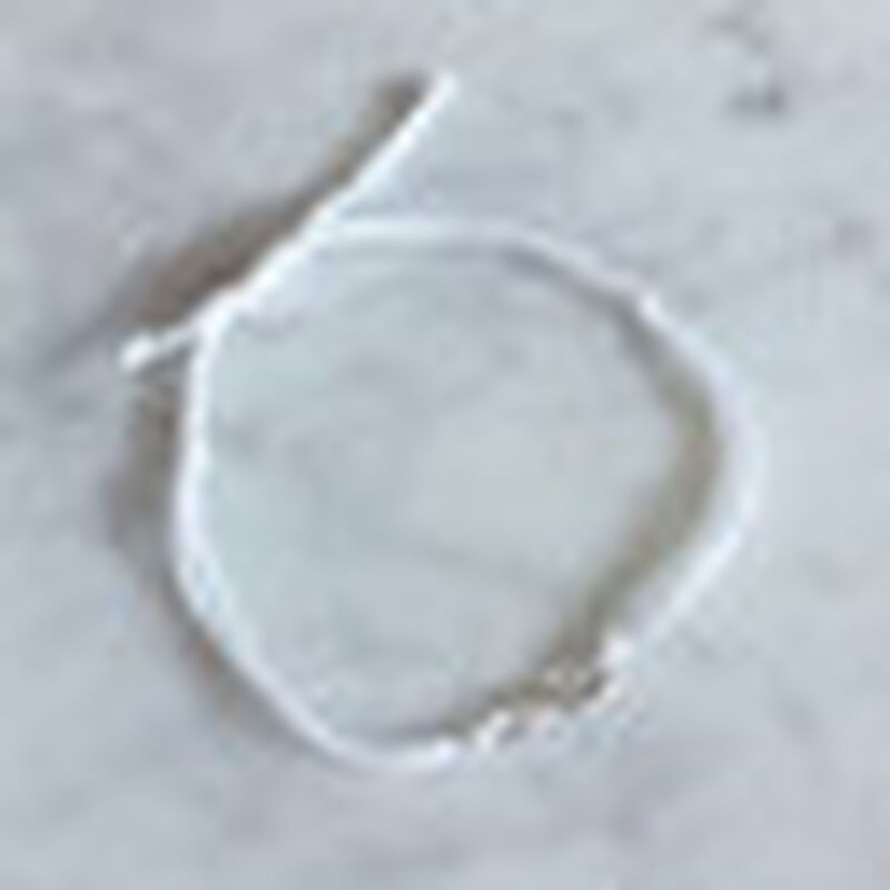 Pulsera De Hilo Blanco Ajustable Con Infinito D... image number null