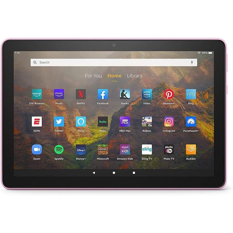 TABLET FIRE AMAZON B08F6B347L HD 10.1" 32 GB LA... image number null
