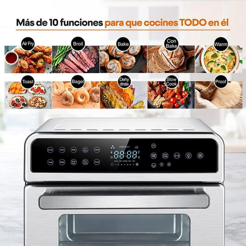 Horno Freidora Masterchef MK-AFO-20T Capacidad ... image number null