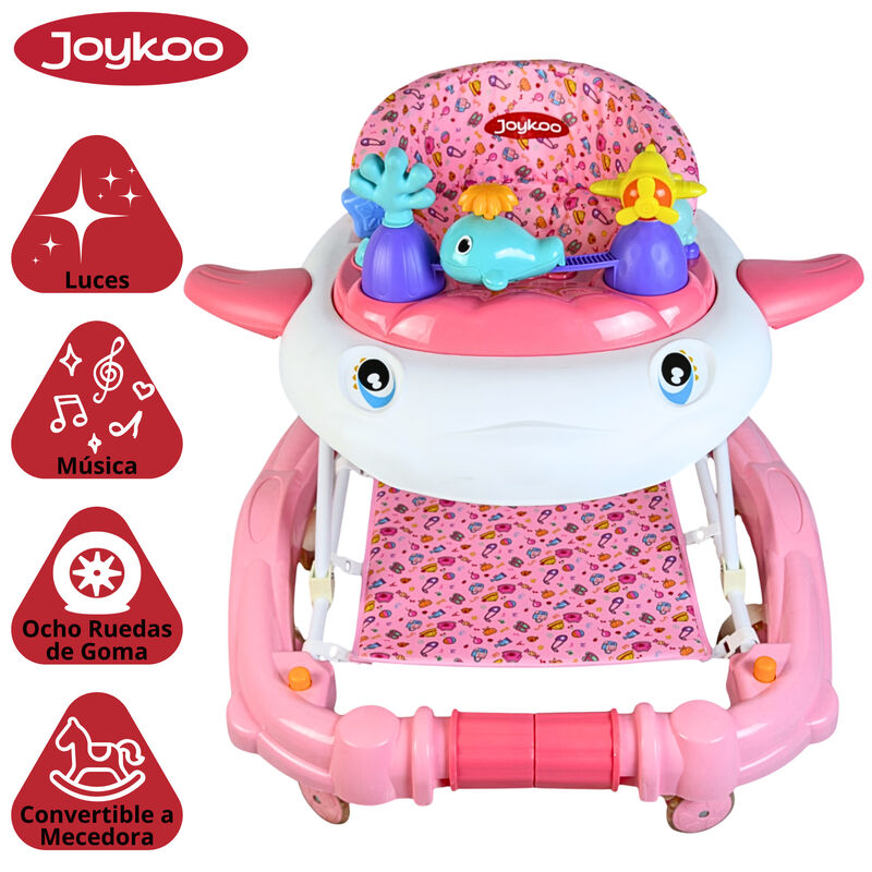 Andadera para Beb&eacute; Mecedora con Luces Bast&oacute;n Di... image number null