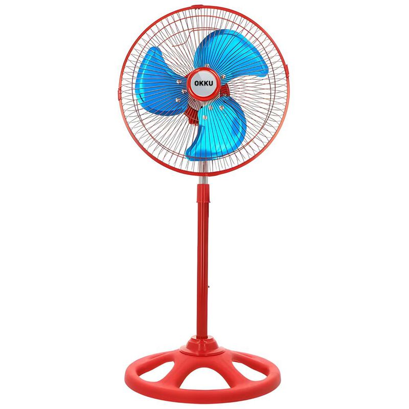 Ventilador Pedestal Oscilatorio Okku 12 Rojo 3 ... image number null