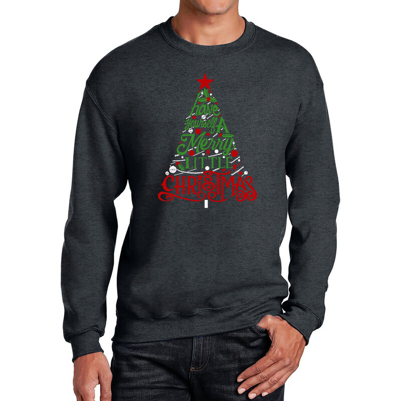 Sudadera De Cuello Redondo Word Art Para Hombre... image number null
