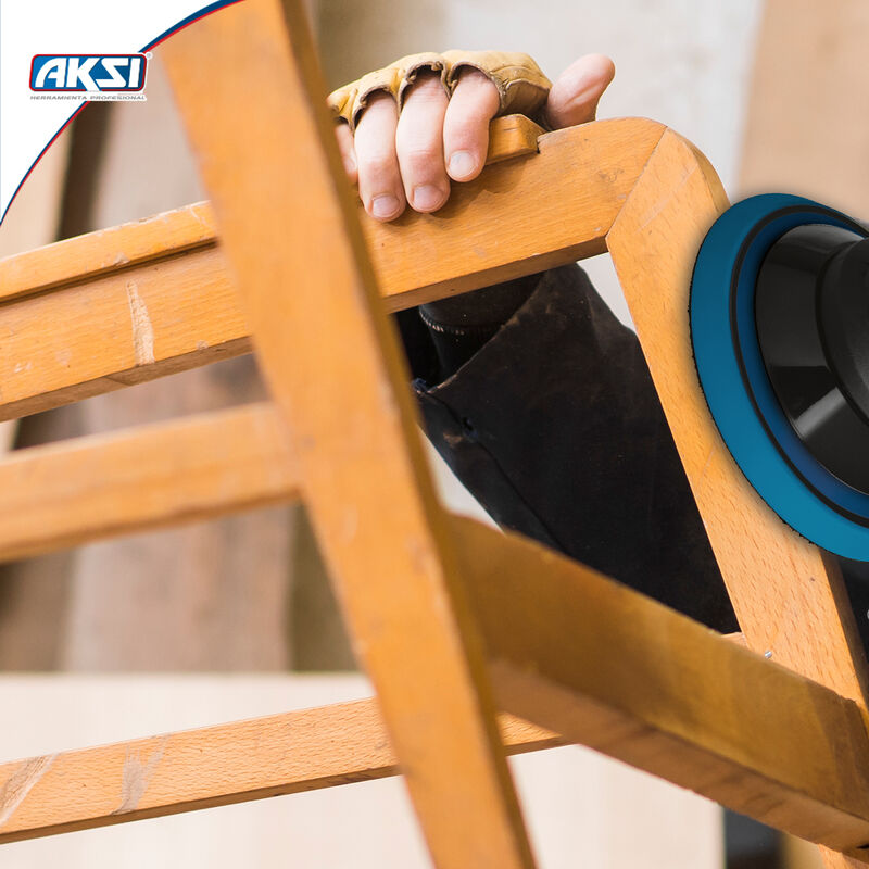 Lijadora Orbital Aksi Neumatica de 5 pulg Semi ... image number null