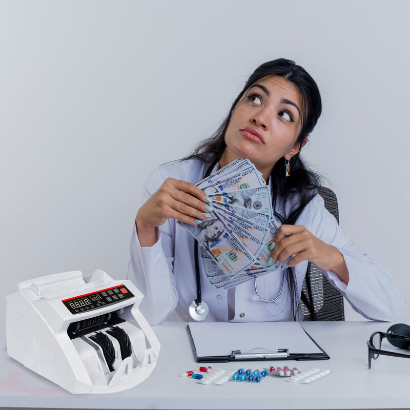 Maquina Contadora de Billetes con Doble Pantall... image number null