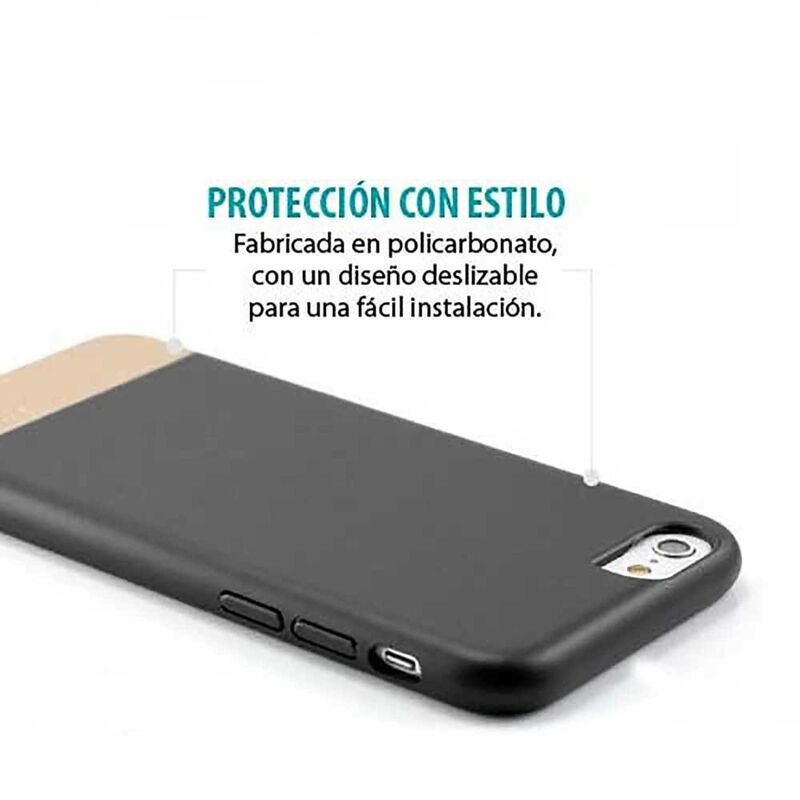 Funda PRODIGEE Accent para iPhone 6 Negro Dorad... image number null