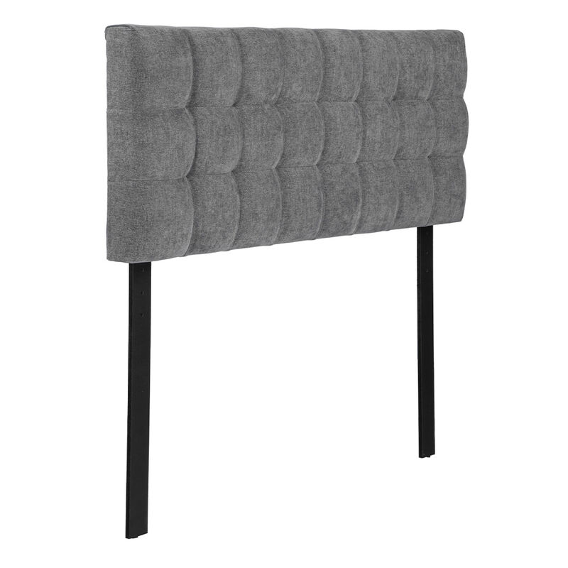 Cabecera Queen Size Dicasa Catania Gris oscuro image number null