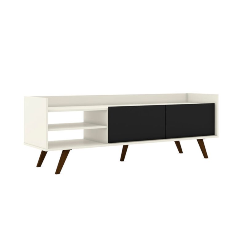 Mueble para TV Bertolini RT3110 Off White Negro image number null