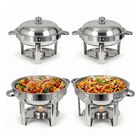 Bufetera Redonda 7.5l Kit 4pz Cacerola Vapor Acero Catering Gutstark Home
