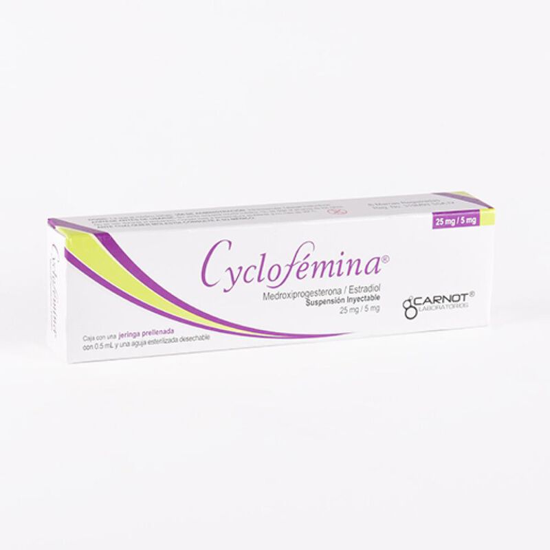 Cyclofemina 25/5 Mg 5 Mililitro image number null