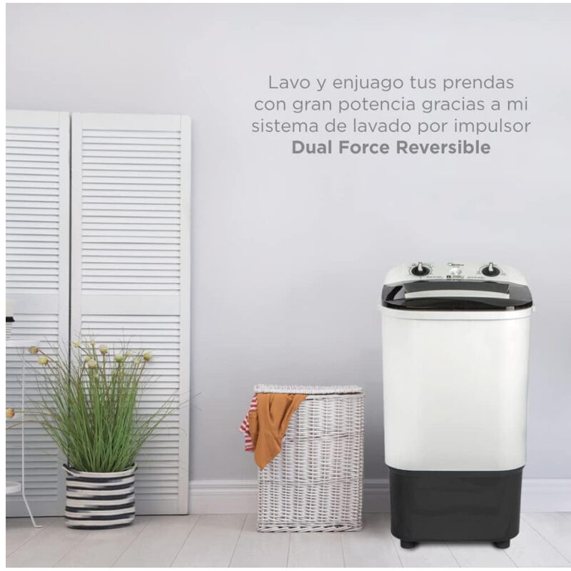 Lavadora Midea Una Tina Semiautom&aacute;tica 10 KG. image number null