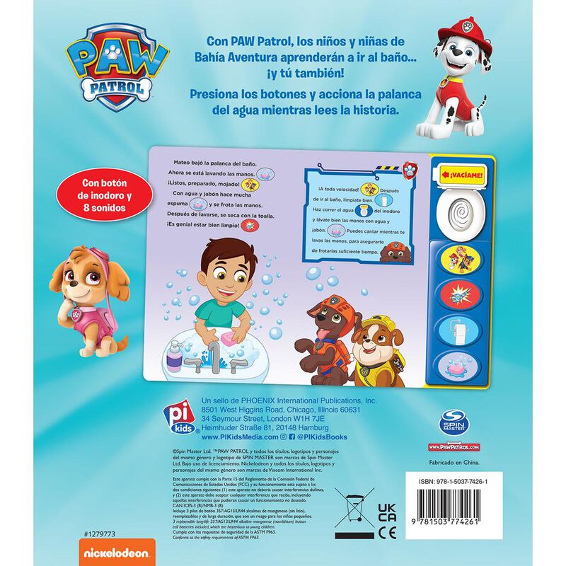 Paw Patrol: Al ba&ntilde;o con Paw Patrol! image number null